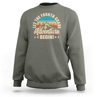 Let The 4th Grade Adventure Begin Sweatshirt - Wonder Print Shop