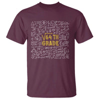 Funny Math Lover Back To School T Shirt 8th Grade Square Root Of 64 - Wonder Print Shop
