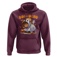 Halloween Boo Deng Hoodie Baby Pygmy Hippo Cute Ghost