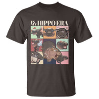 Cute Baby Pygmy Hippo Thailand T Shirt In My Hippo Era MooDeng Meme - Wonder Print Shop