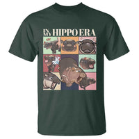 Cute Baby Pygmy Hippo Thailand T Shirt In My Hippo Era MooDeng Meme - Wonder Print Shop