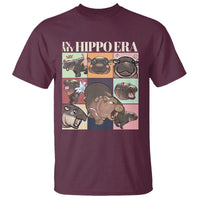 Cute Baby Pygmy Hippo Thailand T Shirt In My Hippo Era MooDeng Meme - Wonder Print Shop
