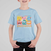Mental Health T Shirt For Kid Each Day Is Filled With Emotions - Wonder Print Shop
