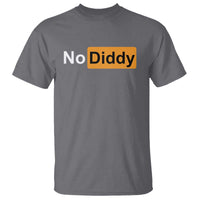No Diddy T Shirt Funny Sarcastic Diddy Party - Wonder Print Shop