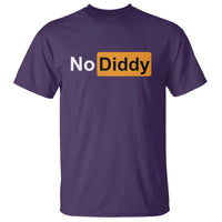 No Diddy T Shirt Funny Sarcastic Diddy Party - Wonder Print Shop