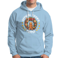 Christmas Hoodie Official Cookie Tester Baking Gingerbread Men - Wonder Print Shop