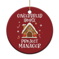Xmas Baking Christmas Ornament Gingerbread House Project manager Decorating - Wonder Print Shop