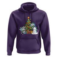 Cute Axolotl Christmas Tree Hoodie