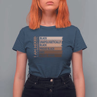Melanin Pride T Shirt For Women Yes I'm Mixed With Black TS09
