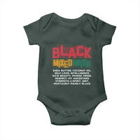 Funny Black Pride Baby Onesie Yes I'm Mixed With Black