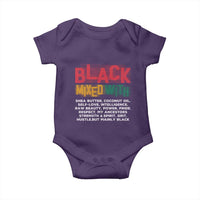 Funny Black Pride Baby Onesie Yes I'm Mixed With Black