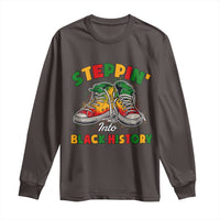 Stepping Into Black History Month Long Sleeve Shirt