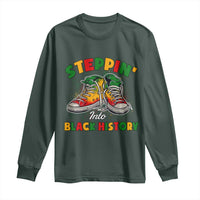 Stepping Into Black History Month Long Sleeve Shirt