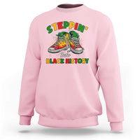 Stepping Into Black History Month Sweatshirt