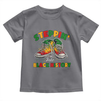 Stepping Into Black History Month Toddler T Shirt