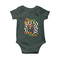 Stepping Into Black History Month Baby Onesie African American Women Melanin Pride
