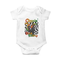 Stepping Into Black History Month Baby Onesie African American Women Melanin Pride