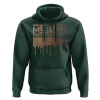 Melanin African Pride Hoodie Made With Melanin Every Shade Slays