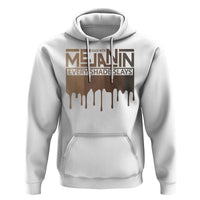 Melanin African Pride Hoodie Made With Melanin Every Shade Slays