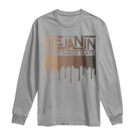 Melanin African Pride Long Sleeve Shirt Made With Melanin Every Shade Slays