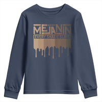 Melanin African Pride Youth Sweatshirt Made With Melanin Every Shade Slays