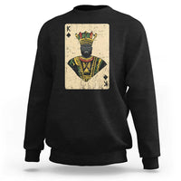 African King Card Black Pride Sweatshirt