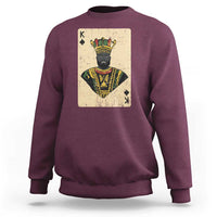 African King Card Black Pride Sweatshirt