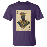 African King Card Black Pride T Shirt