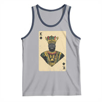 African King Card Black Pride Tank Top