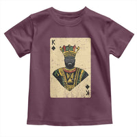 African King Card Black Pride Toddler T Shirt