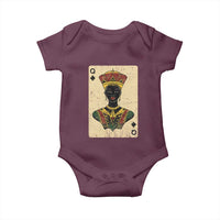 African Queen Card Black Pride Baby Onesie