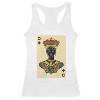 African Queen Card Black Pride Racerback Tank Top