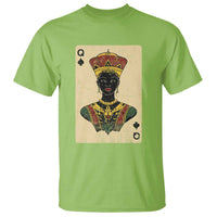 African Queen Card Black Pride T Shirt