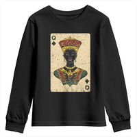 African Queen Card Black Pride Youth Sweatshirt