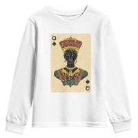 African Queen Card Black Pride Youth Sweatshirt