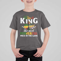 Black Pride T Shirt For Kid Black King The Most Powerful Piece In The Game