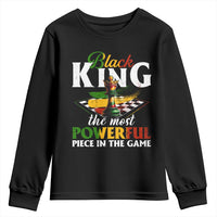 Black Pride Youth Sweatshirt Black King The Most Powerful Piece In The Game