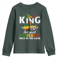 Black Pride Youth Sweatshirt Black King The Most Powerful Piece In The Game