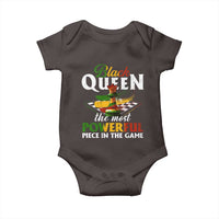 Black Pride Baby Onesie Black Queen The Most Powerful Piece In The Game