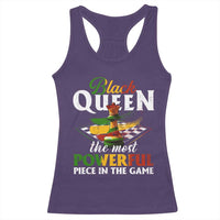 Black Pride Racerback Tank Top Black Queen The Most Powerful Piece In The Game