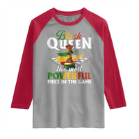 Black Pride Raglan Shirt Black Queen The Most Powerful Piece In The Game