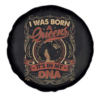 Black Women Pride Spare Tire Cover I Was Born A Queen It's In My DNA