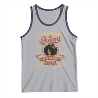 Black Women Pride Tank Top I Was Born A Queen It's In My DNA