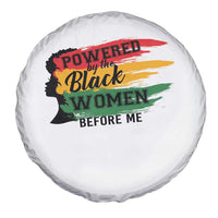 Powered By The Black Women Before Me Spare Tire Cover