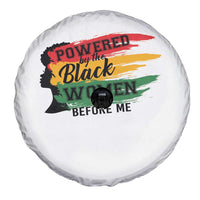 Powered By The Black Women Before Me Spare Tire Cover