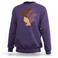 Dear Black Girl Black Women Pride Sweatshirt