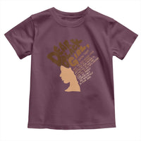Dear Black Girl Black Women Pride Toddler T Shirt