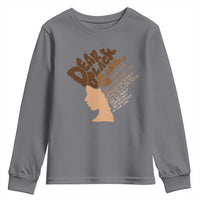 Dear Black Girl Black Women Pride Youth Sweatshirt