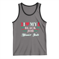 Personalized Black Jobs Tank Top Custom Job I Love My Black Job
