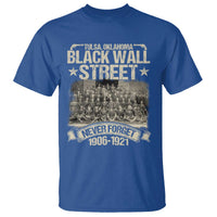Black Wall Street T Shirt Never Forget 1906 1921 Tulsa Black History